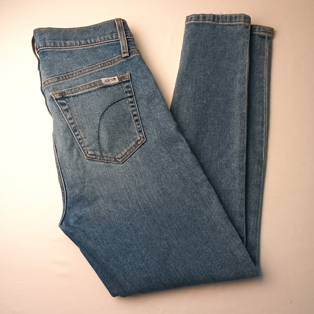 Joe's Jeans Womens High Rise Skinny Medium Wash Denim Jeans Size 28/6 Blue